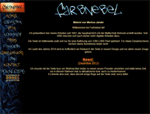 Tablet Screenshot of farbnebel.de